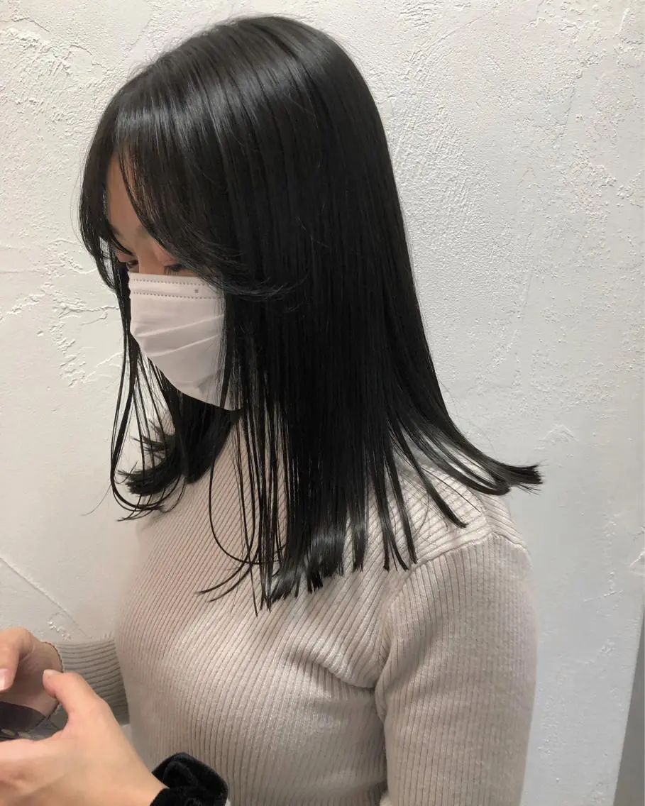 ロング カラー パーマ ヘアアレンジ メンズ キッズ ネイル マツエク・マツパ アイブロウ お洒落パーマ/ボブ ❄️Tomoka❄️のヘアスタイル