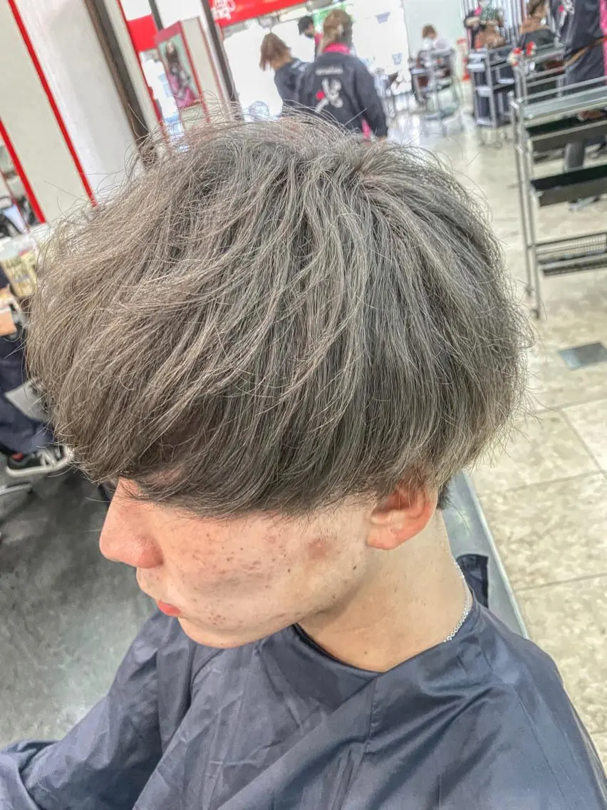 カラー メンズ メンズパーマ特化💇 奥田敦哉のヘアスタイル