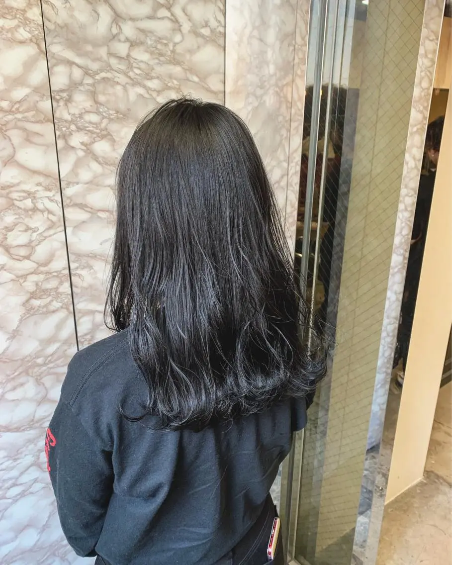 ミディアム カラー カット ヘアカラー トリートメント 🉐レイヤー/塩見 弘樹🉐渋谷のヘアスタイル