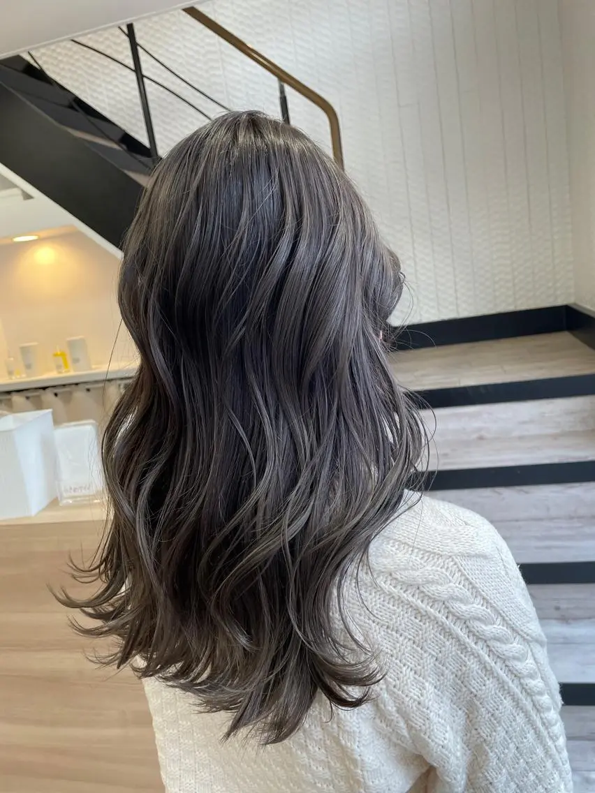 セミロング 寺石 駿汰のヘアスタイル
