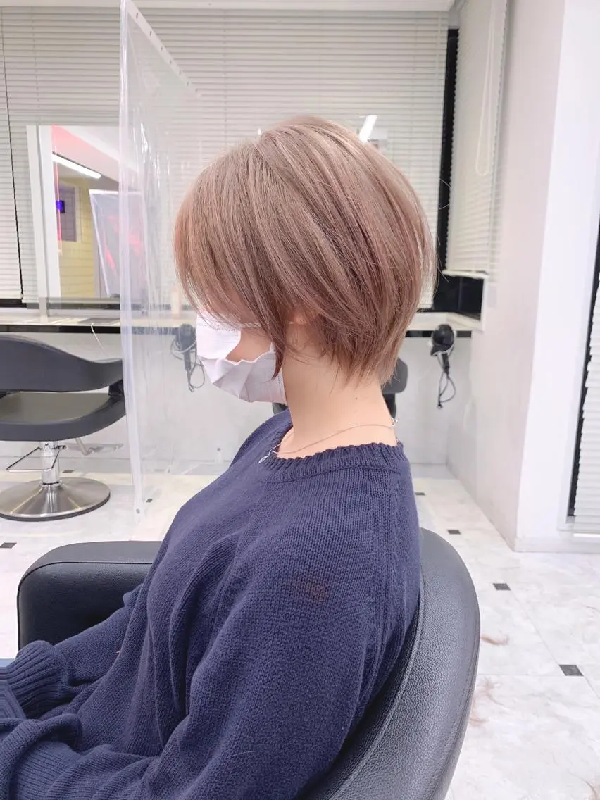 ショート カット ヘアカラー トリートメント ヘッドスパ 【赤み消しカラー】 中野浩太のヘアスタイル
