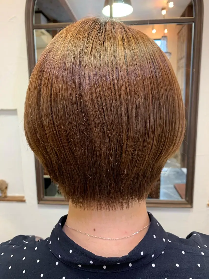ショート メンズ/パーマ /レディース髪質改善のヘアスタイル