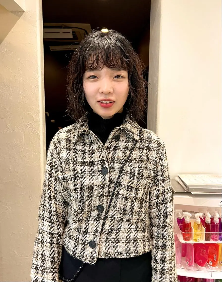 ショート パーマ ボブ ショート& パーマ　坂本のヘアスタイル