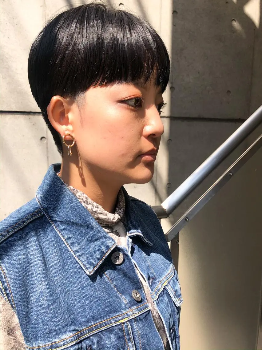 ショート 🌈圧倒的デザイン パーマ 関和希のヘアスタイル