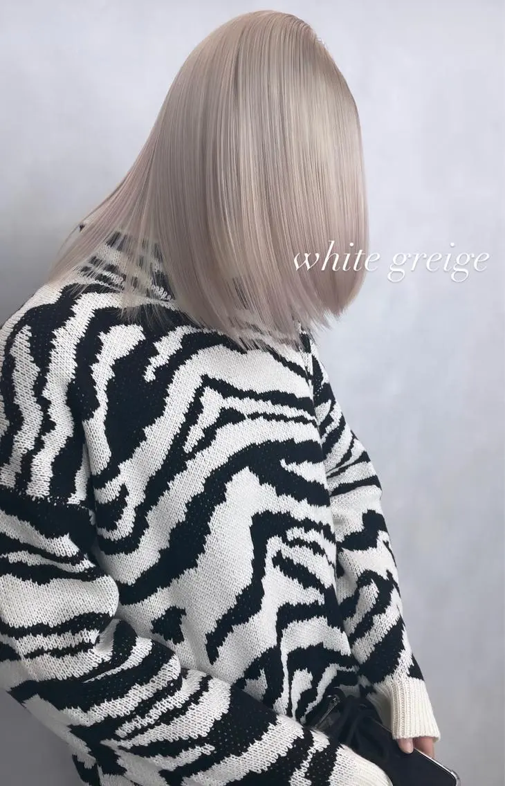 ショート カラー ブリーチ カット ヘアカラー トリートメント ヘアセット 💜ハイトーン💛 マジカルかいちゃんのヘアスタイル