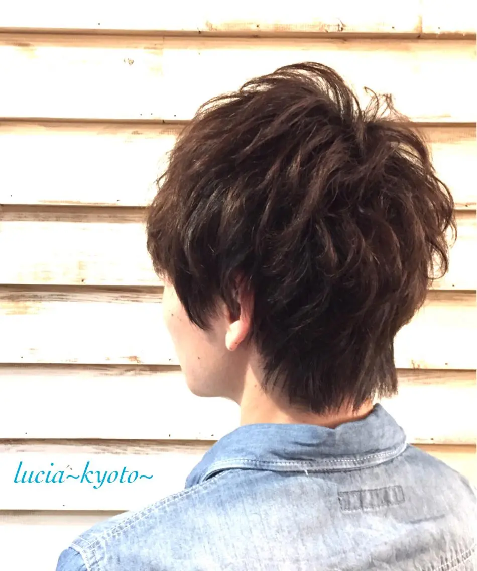 メンズ メンズパーマ カラー特化サロン茶屋 町Furukuboのヘアスタイル
