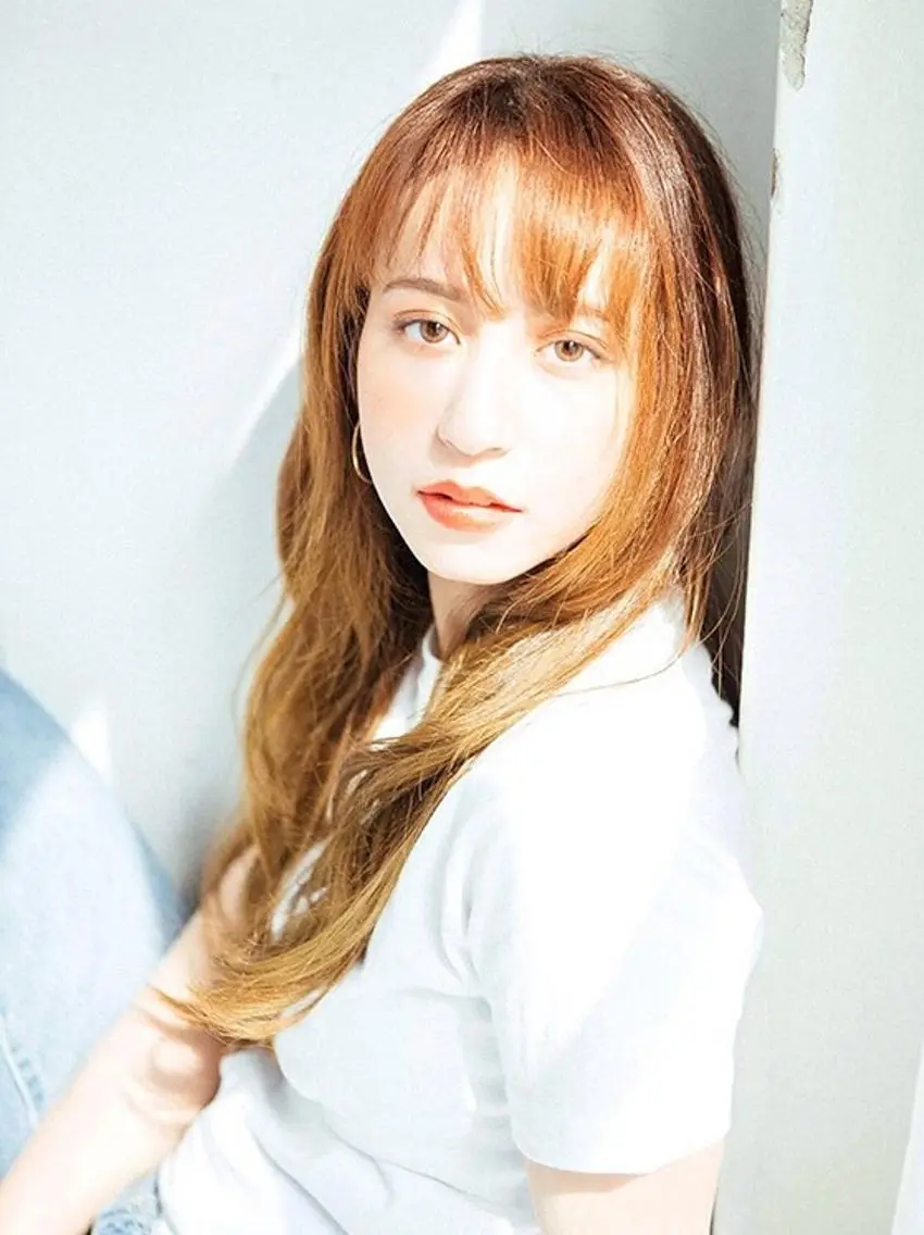 ロング カット ヘアカラー トリートメント ✨Piccolino ツヤ髪♥✨おださが店のヘアスタイル
