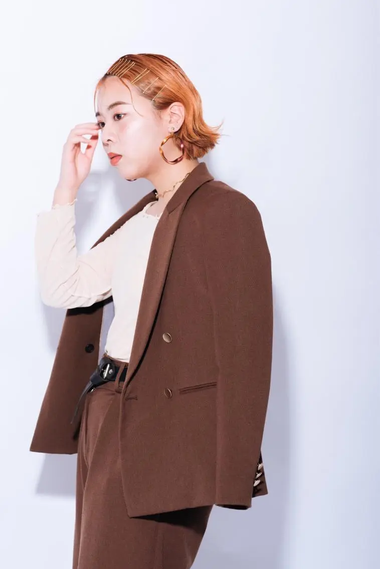 ショート カラー 山下 襟華のヘアスタイル