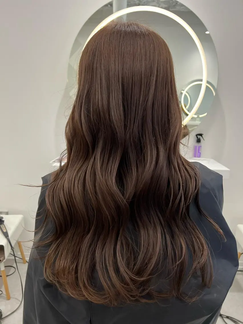 ロング カラー ハイトーン特化サロン 💎MOCA💎のヘアスタイル