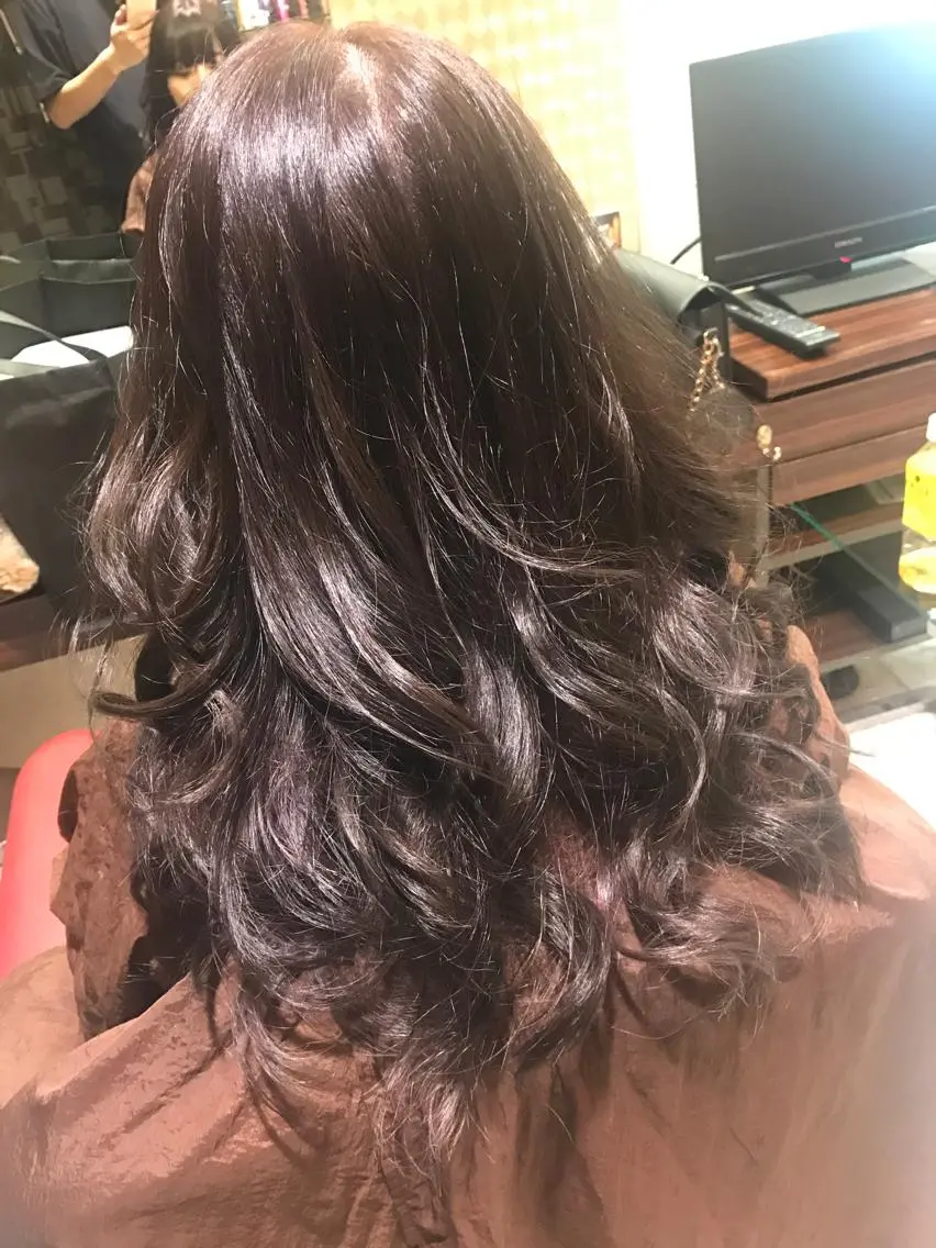 ロング カット ヘアカラー トリートメント ヘアセット ✨上村 潤平✨メンズヘア✨のヘアスタイル