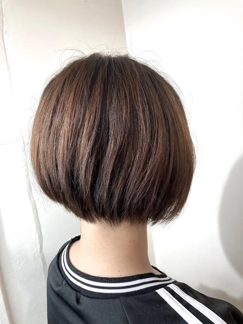 ショート カット トリートメント 河野 行史のヘアスタイル