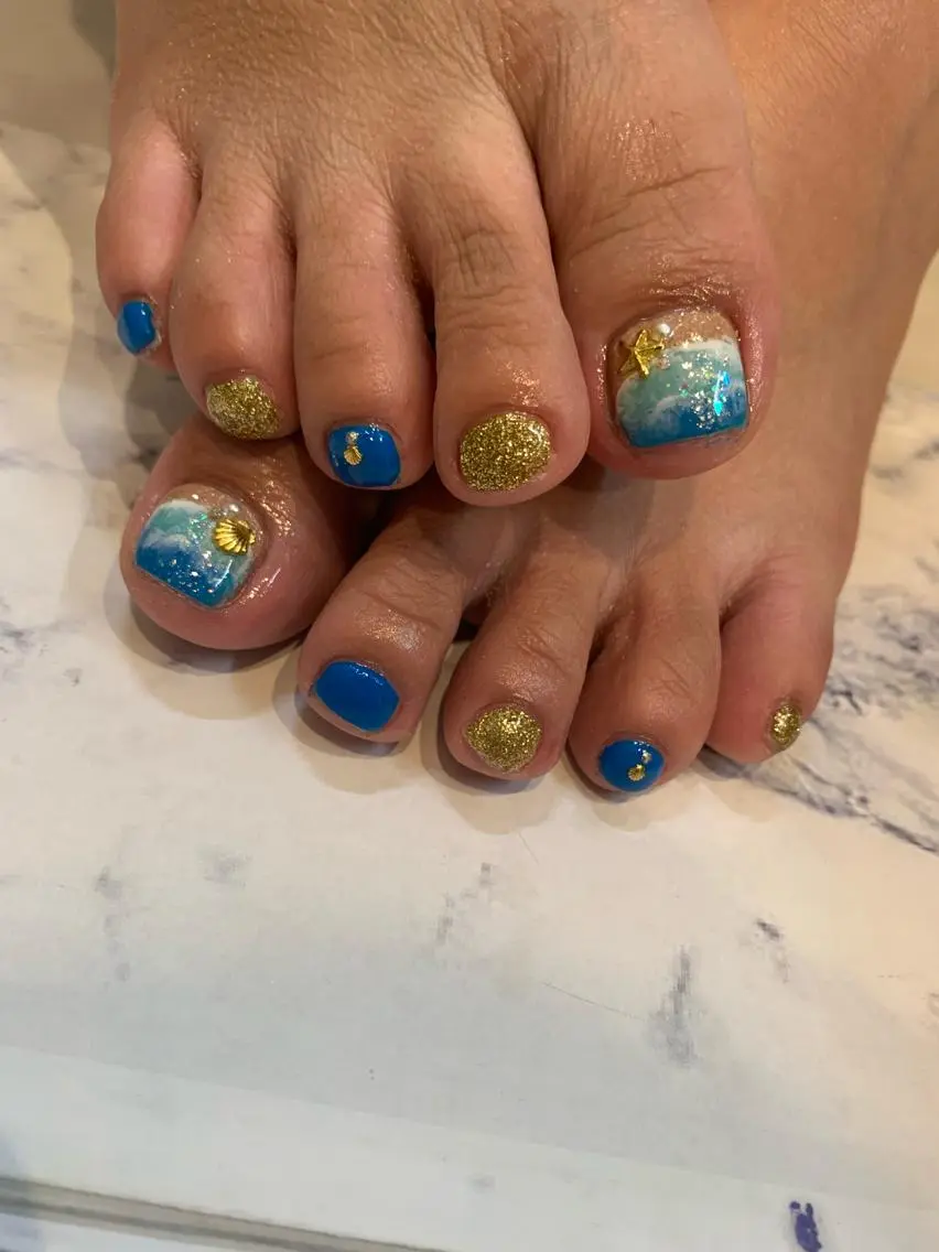 ネイル アートネイル フットネイル Adite nailのネイルデザイン
