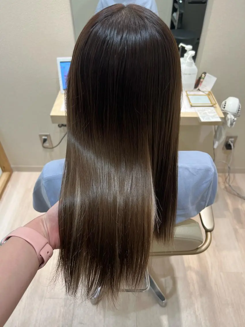 セミロング トリートメント ヘッドスパ mina .のヘアスタイル