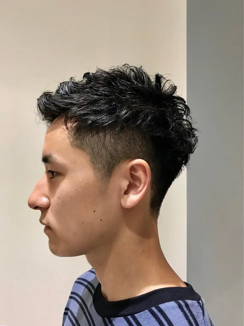 ショート メンズ メンズパーマ KEN KENのヘアスタイル
