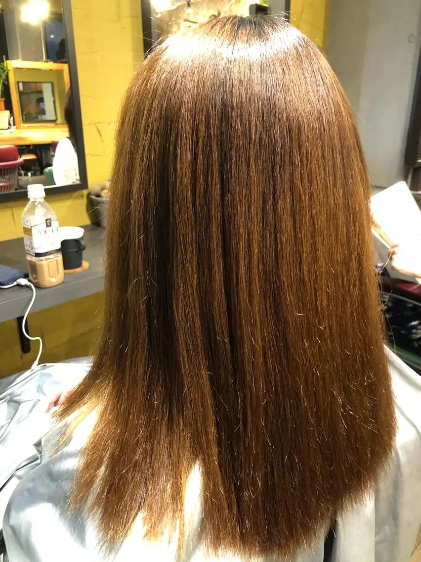 カット 縮毛矯正 トリートメント ISHIMORI  のヘアスタイル