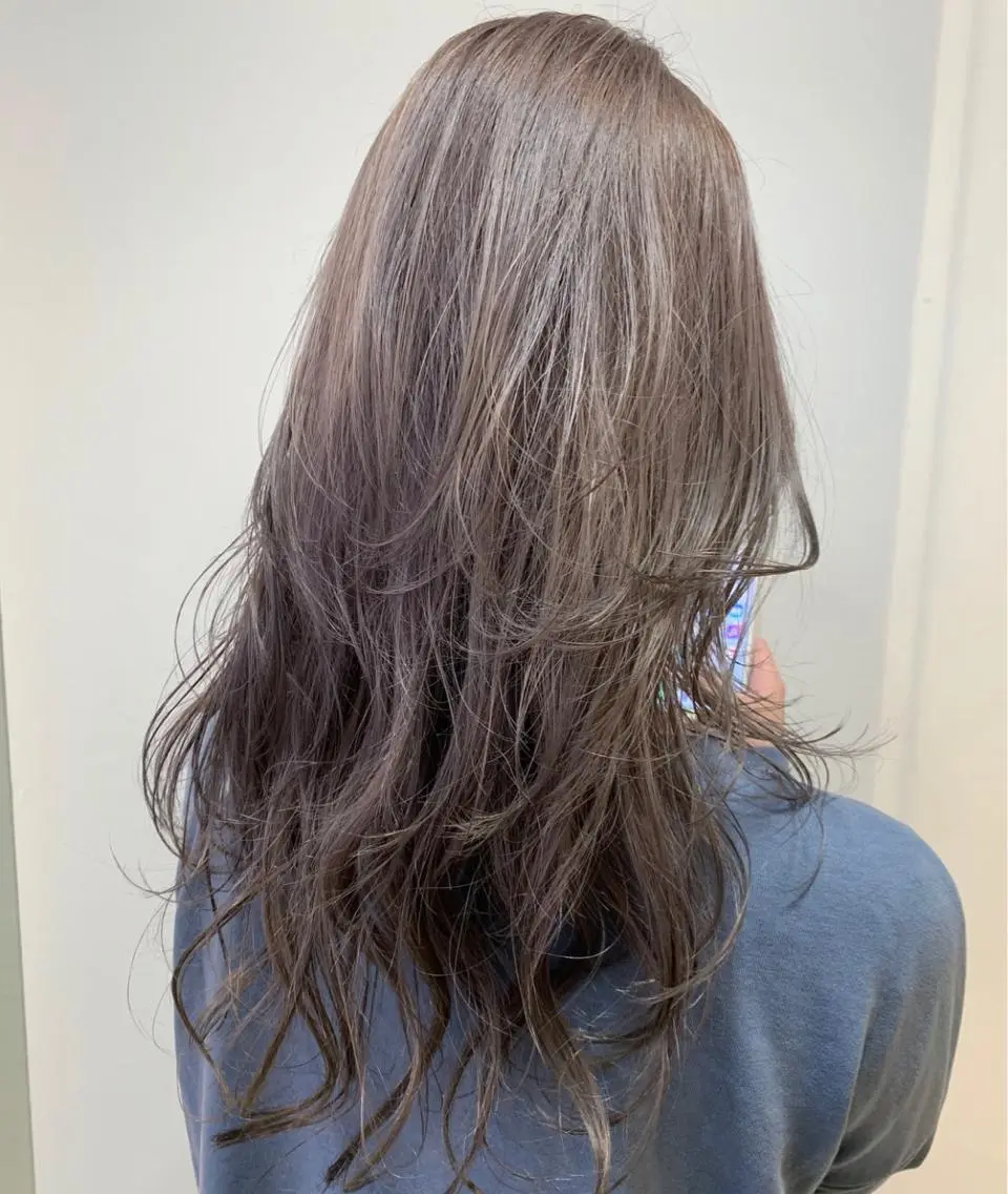 ロング カラー box mico. mutsumiのヘアスタイル