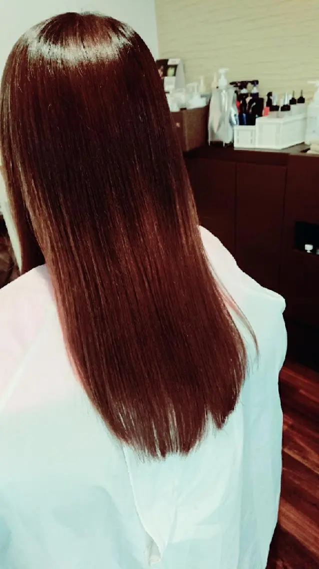 ロング カット トリートメント ヘッドスパ 清水 旭美のヘアスタイル