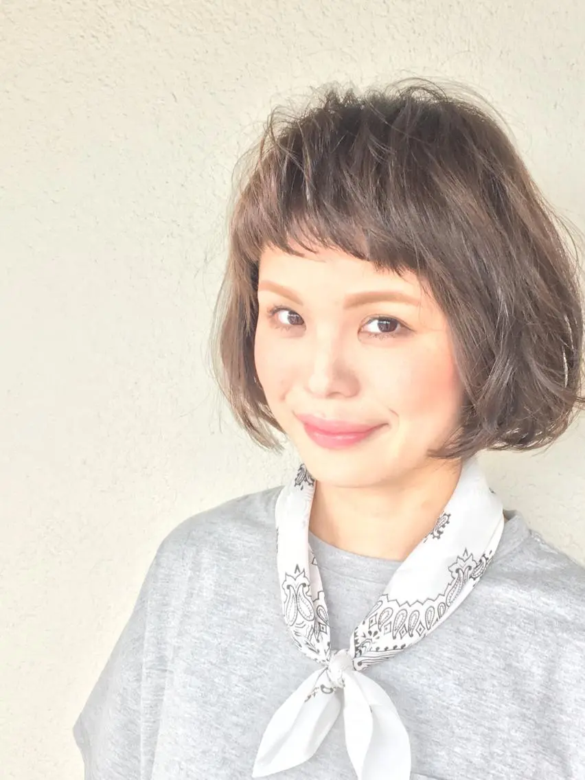 ショート ボブ ショートヘア 永見 敏英のヘアスタイル