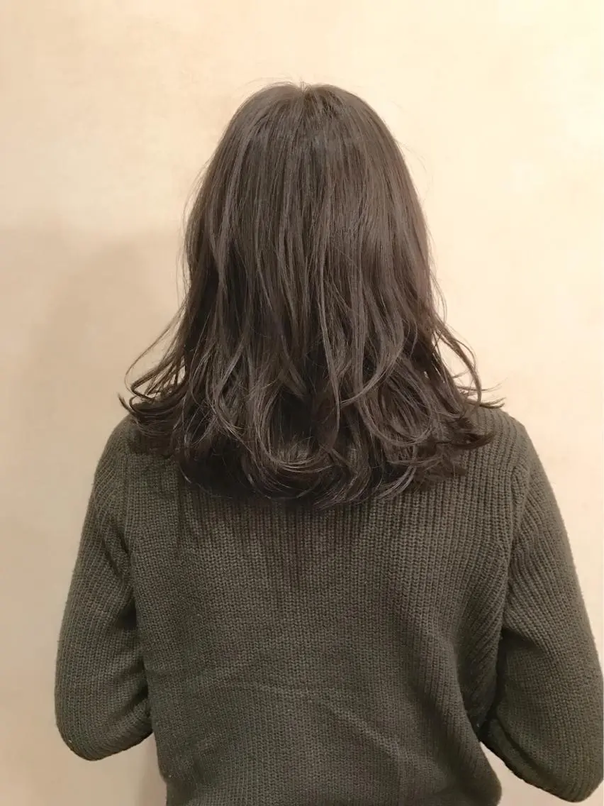 ショート ミディアム セミロング ロング カラー ヘアアレンジ アッシュ 透明感カラー 前田 敬太のヘアスタイル