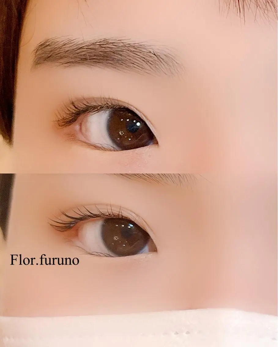 マツエク・マツパ アイブロウ パリジェンヌラッシュリフト マツパ Flor上大岡 *フルノ リナ*のマツエク・マツパデザイン