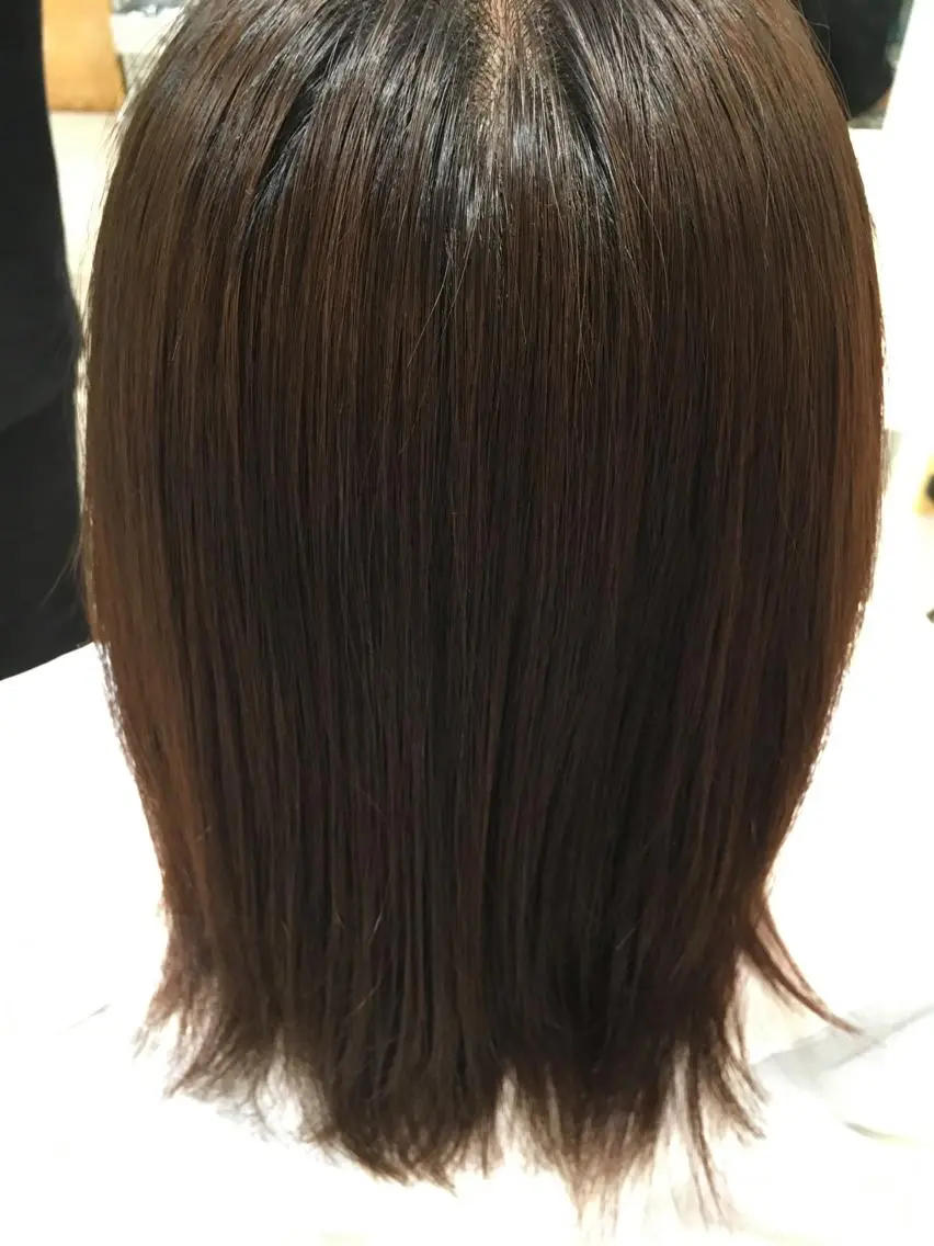 ミディアム 似合わせカット 迫留由弥のヘアスタイル