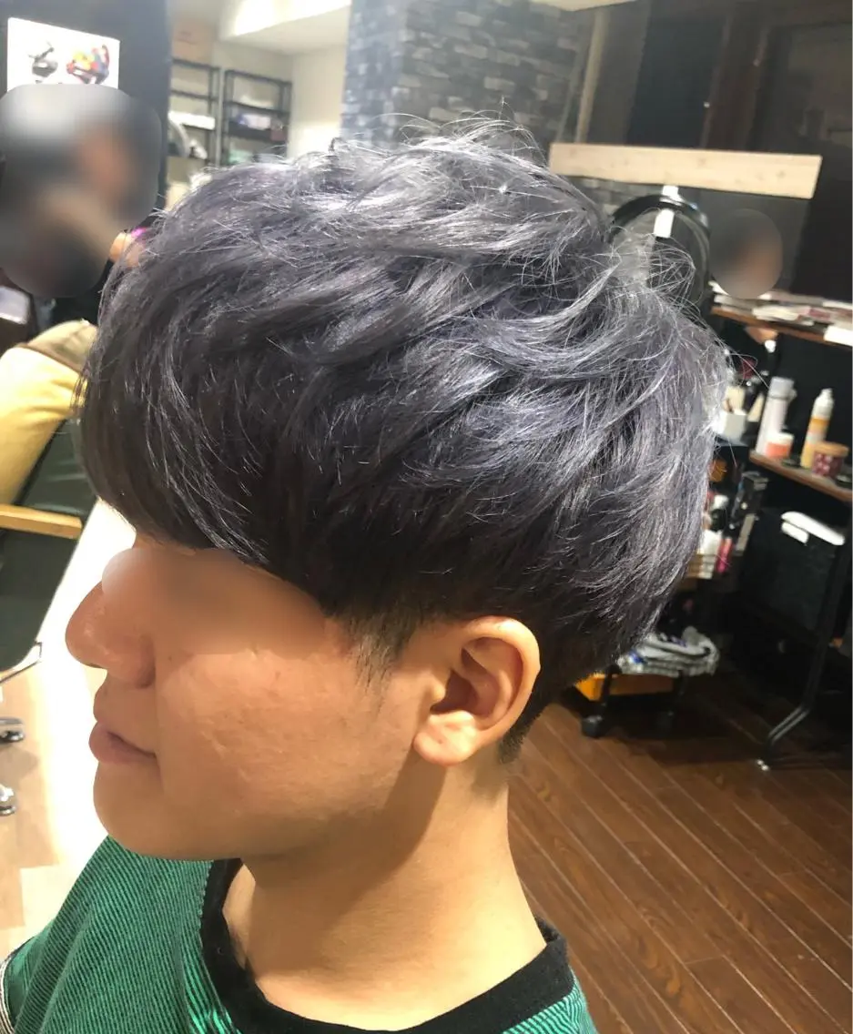 ショート カット ヘアカラー トリートメント 山崎 晃治のヘアスタイル