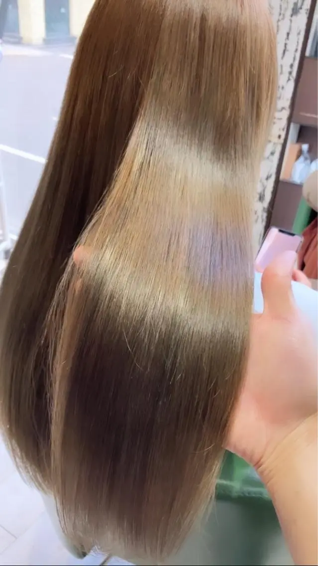 ロング カラー トリートメント 🍀髪質改善、カラー TAICHI🍀のヘアスタイル