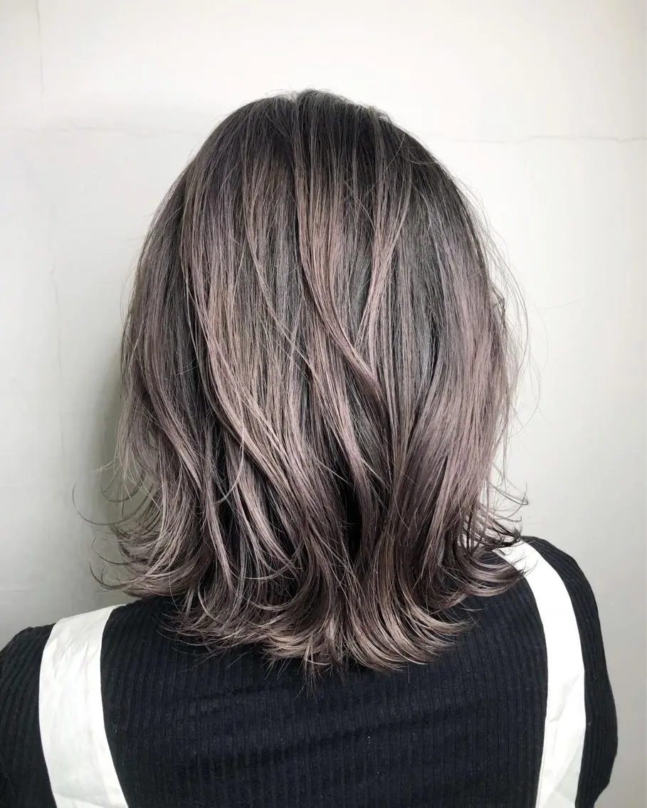 ミディアム カラー ブリーチ カット ヘアカラー トリートメント SAKURA✨ ショート/ボブのヘアスタイル