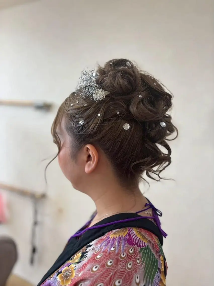 ヘアセット Mirashy 成田のヘアスタイル