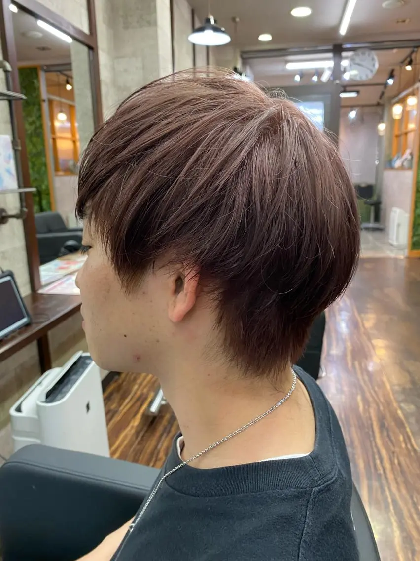 ショート 梶浦 颯のヘアスタイル