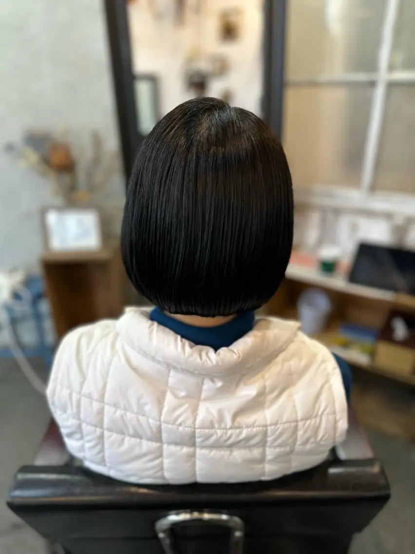 ミディアム カラー ヘアカラー 元住吉プランツヘアー ☘️丸山☘️のヘアスタイル