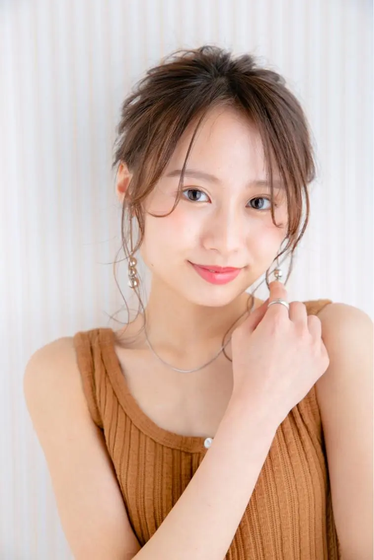 ミディアム annuy 。のヘアスタイル
