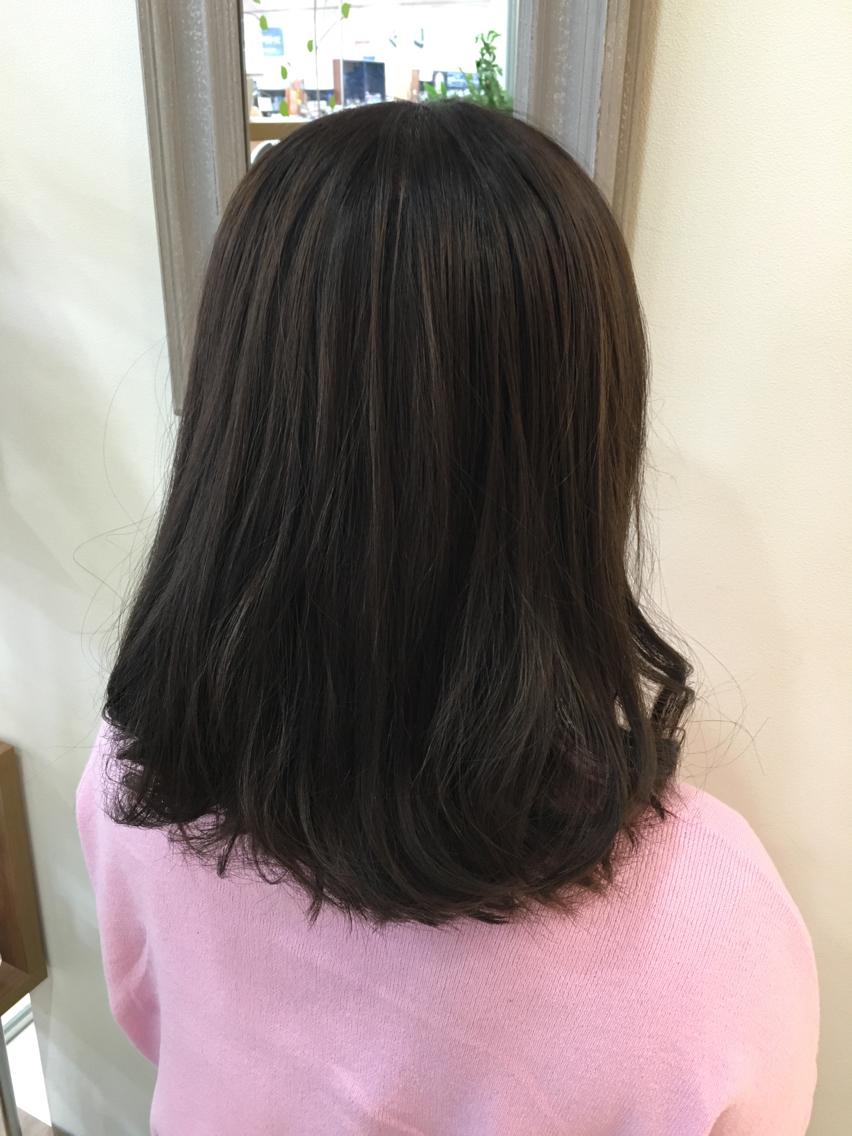 ミディアム 植田 敬太のヘアスタイル