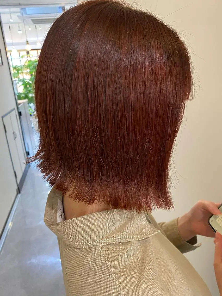 ミディアム カラー CARICIA🌱 masaeのヘアスタイル