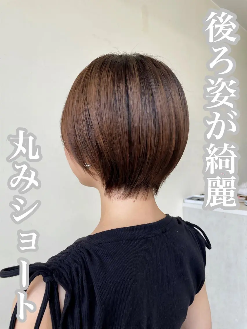 ショート ショートショートボブ うるはのヘアスタイル