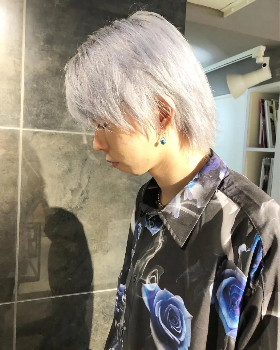 カラー ヘアアレンジ メンズ メンズブリーチ ブリーチ カット ヘアカラー トリートメント ヘアセット メンズ特化✂️栗原 侑也のヘアスタイル