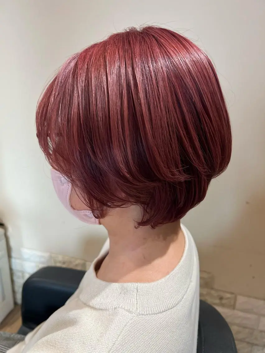 ショート カラー ヘアカラー 関口 友行のヘアスタイル