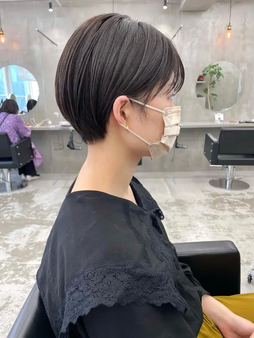 ショート ショートヘア カット トリートメント 👑ボブはお任せ ミヤノ👑のヘアスタイル
