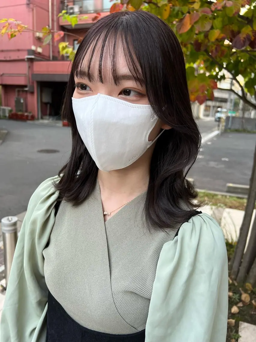 ミディアム カラー 透明感カラー 💎透明感カラー特化 💎TAISEIのヘアスタイル