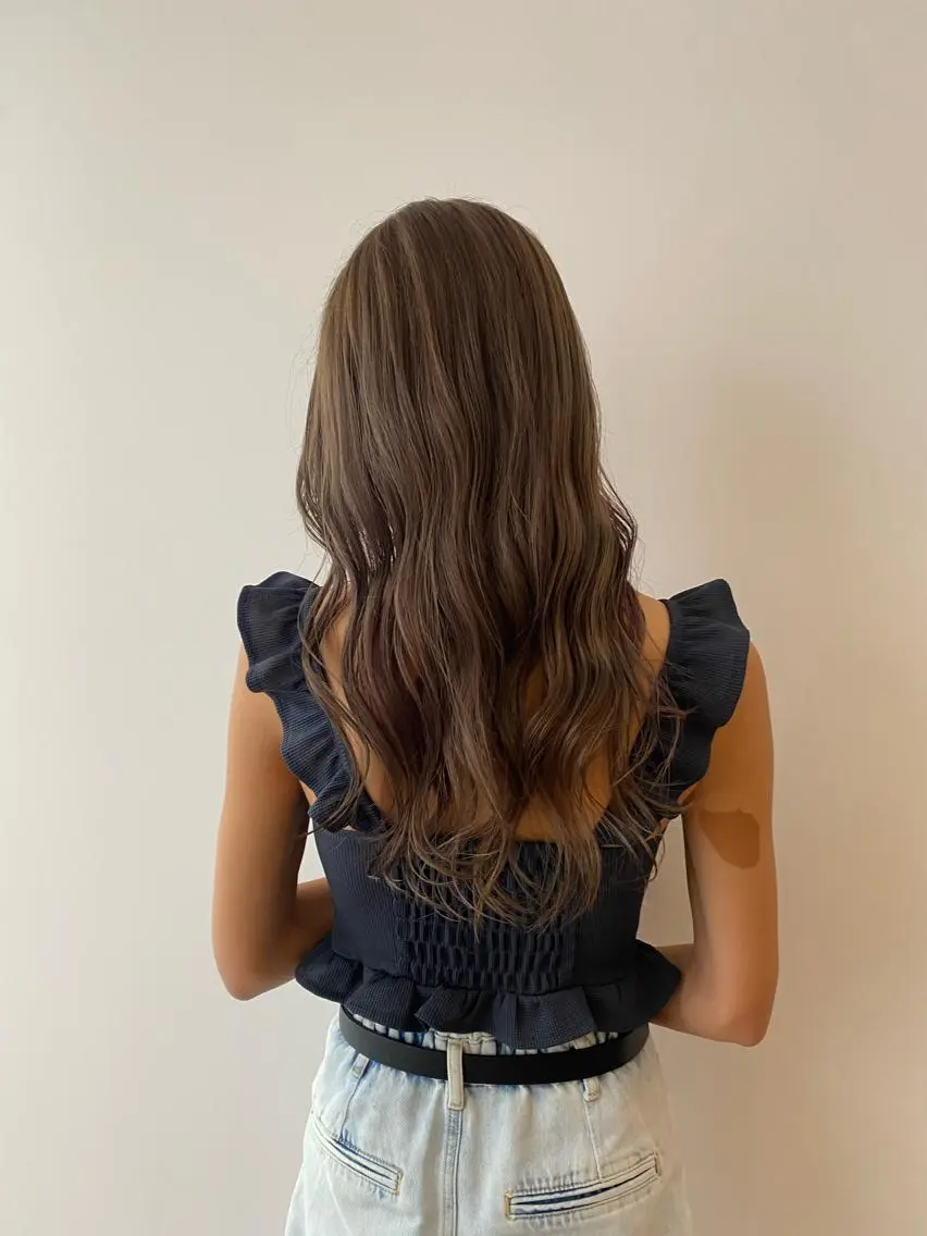 ロング カラー ヘアカラー トリートメント ブリーチ指名 NO1🌈SAKIのヘアスタイル