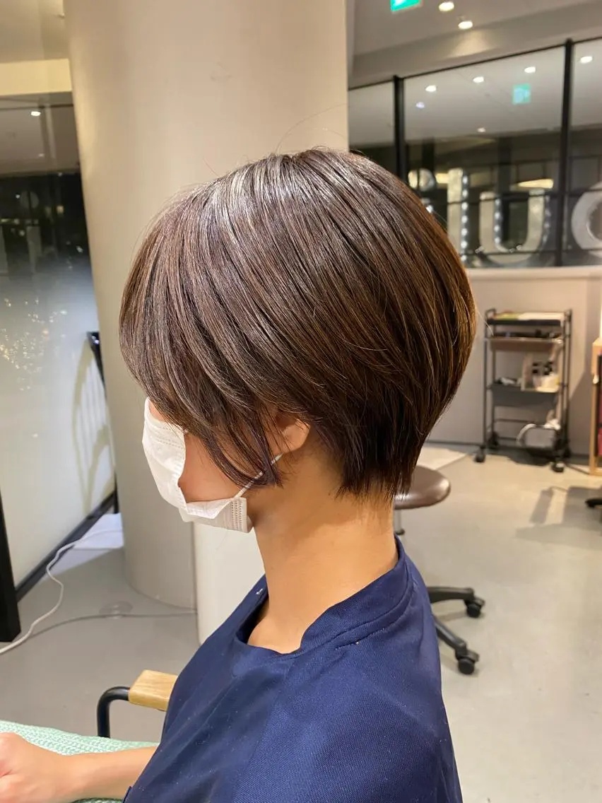 ショート ショートヘア unopulir 景山 凌のヘアスタイル