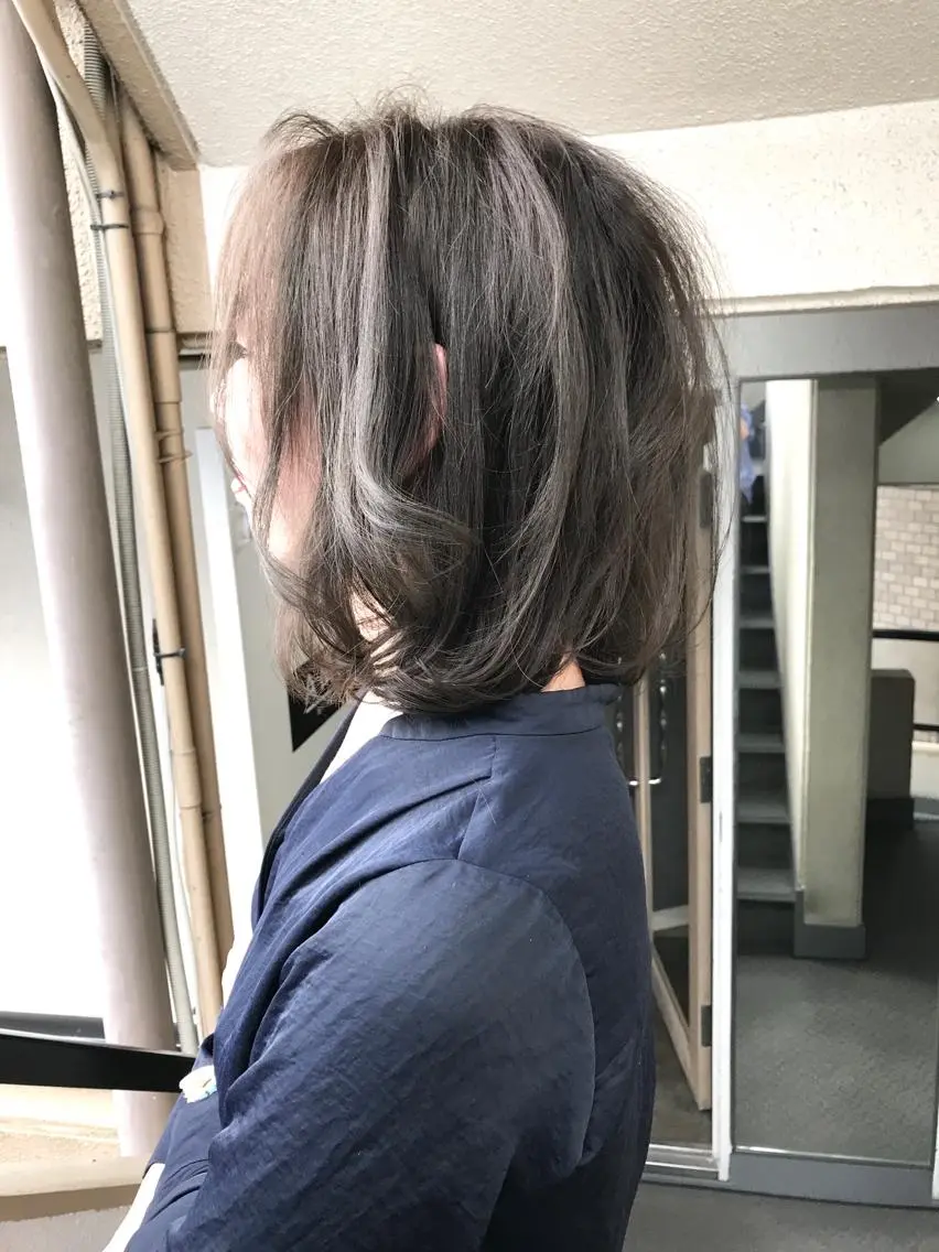 ミディアム カラー ハイライトカラー ハイライト 💎髪質改善💎 デザイナーshinのヘアスタイル
