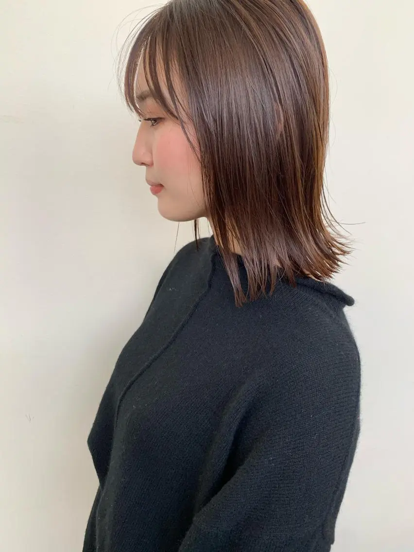 ミディアム カラー 髪質改善サロン ARCHE野瀬冬馬のヘアスタイル