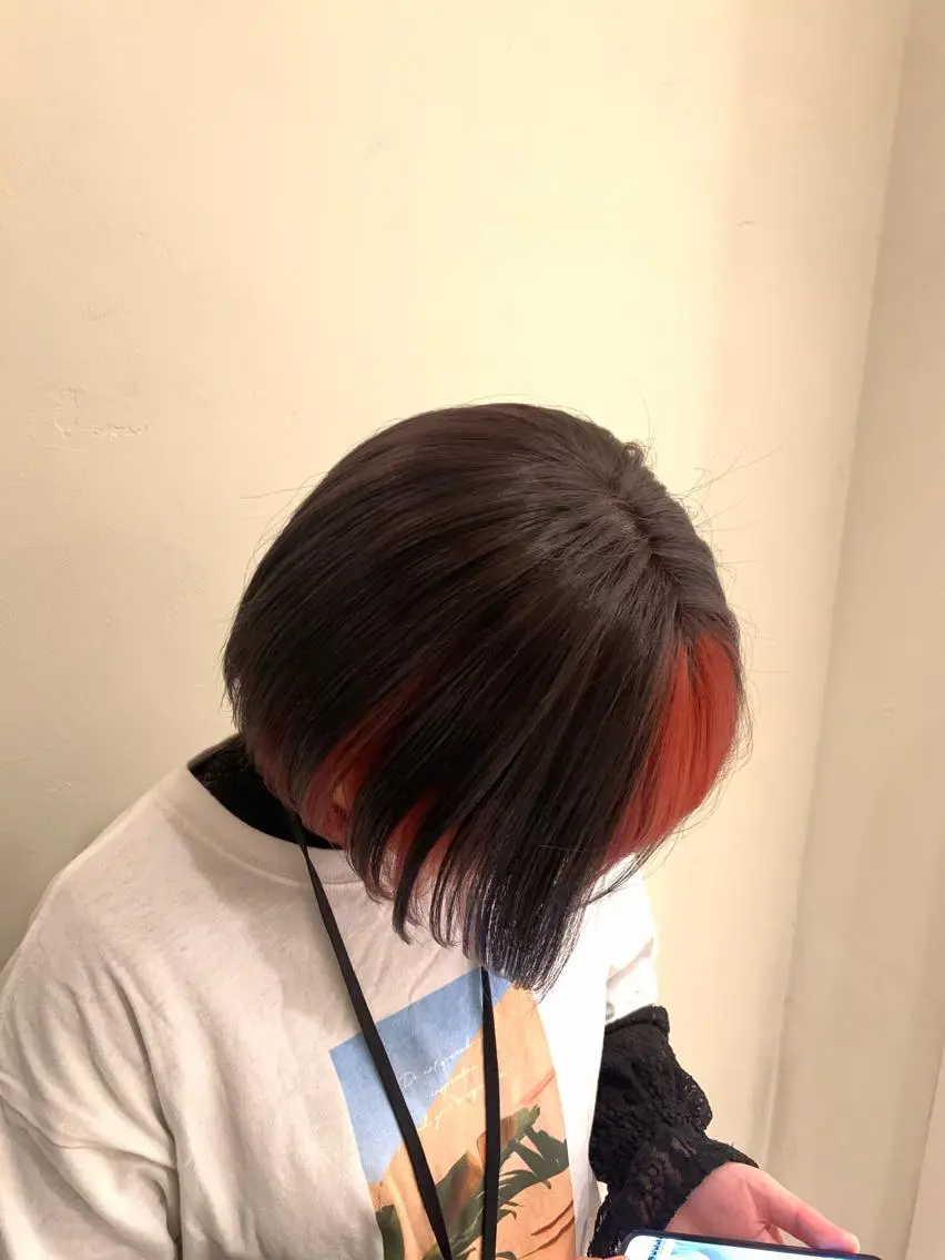 ミディアム カラー Takahashi Yuriのヘアスタイル