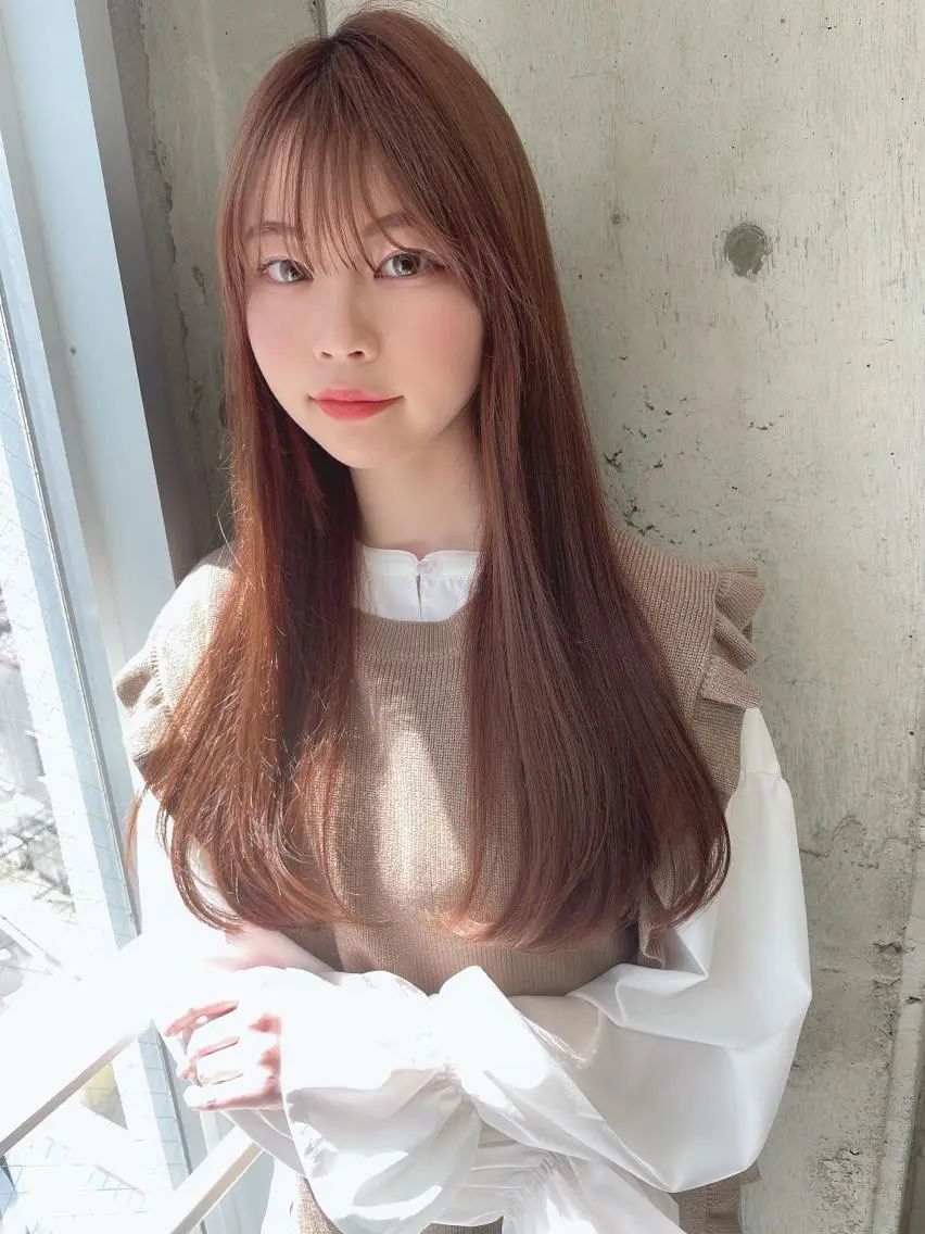 ロング 栗原 瑠世のヘアスタイル