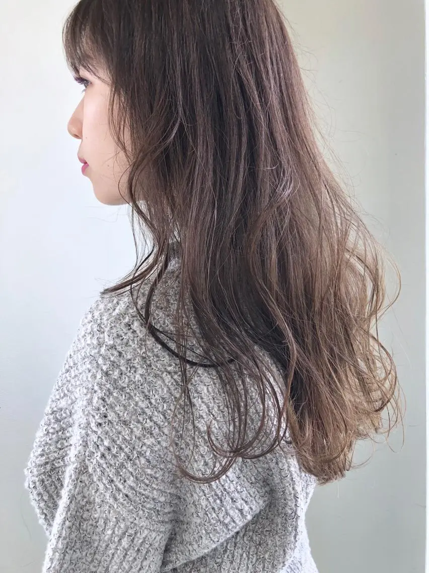 ロング ヘアカラー トリートメント 小澤大輔 YOLO hairのヘアスタイル