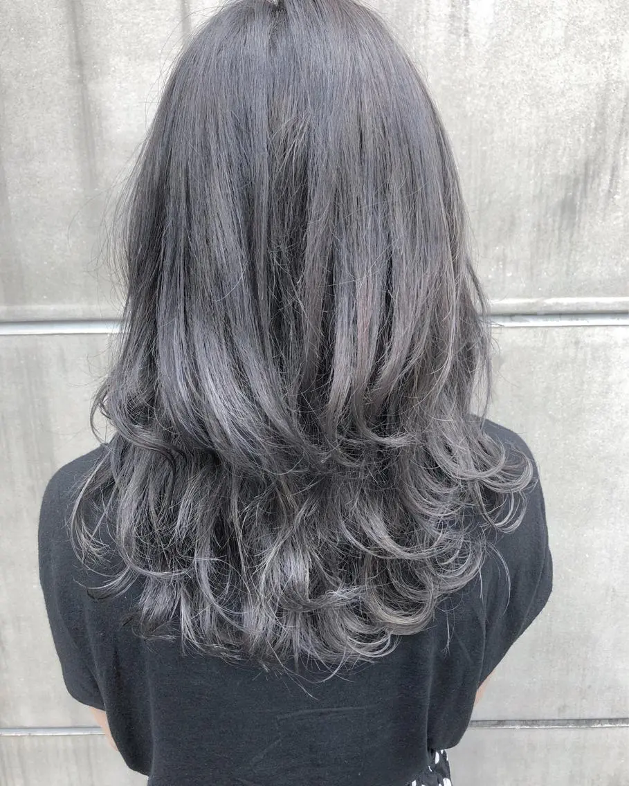 ミディアム カラー 北間 寛哉のヘアスタイル