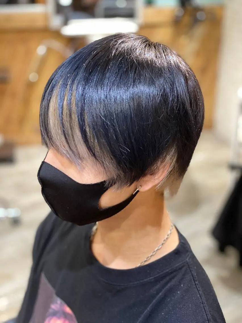 ショート メンズ 平野 美代のヘアスタイル