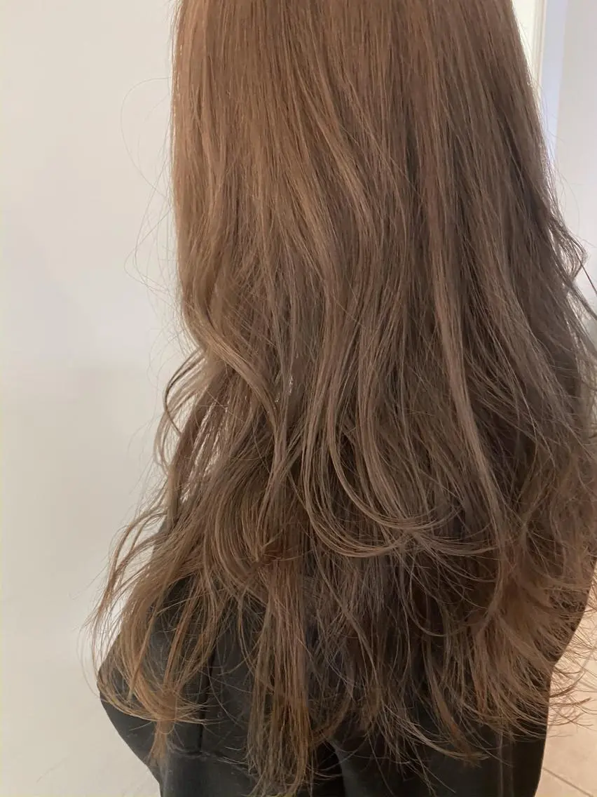 ロング カラー 韓国hair ·͜· watanabeのヘアスタイル
