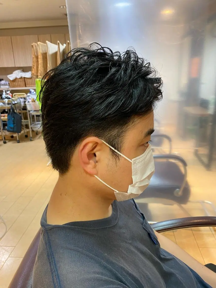 メンズ ツーブロック 安藤 慎悟のヘアスタイル